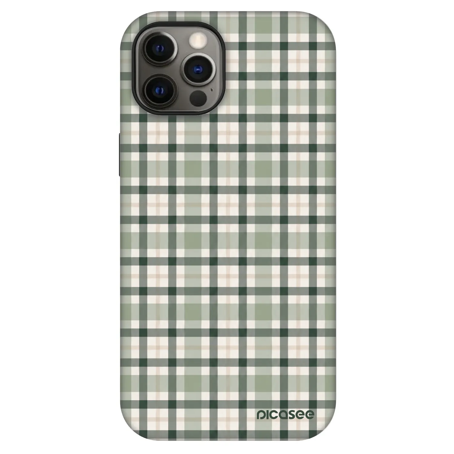 Picasee Fashion Case MagSafe για Apple iPhone 12 Pro - Sage Tartan
