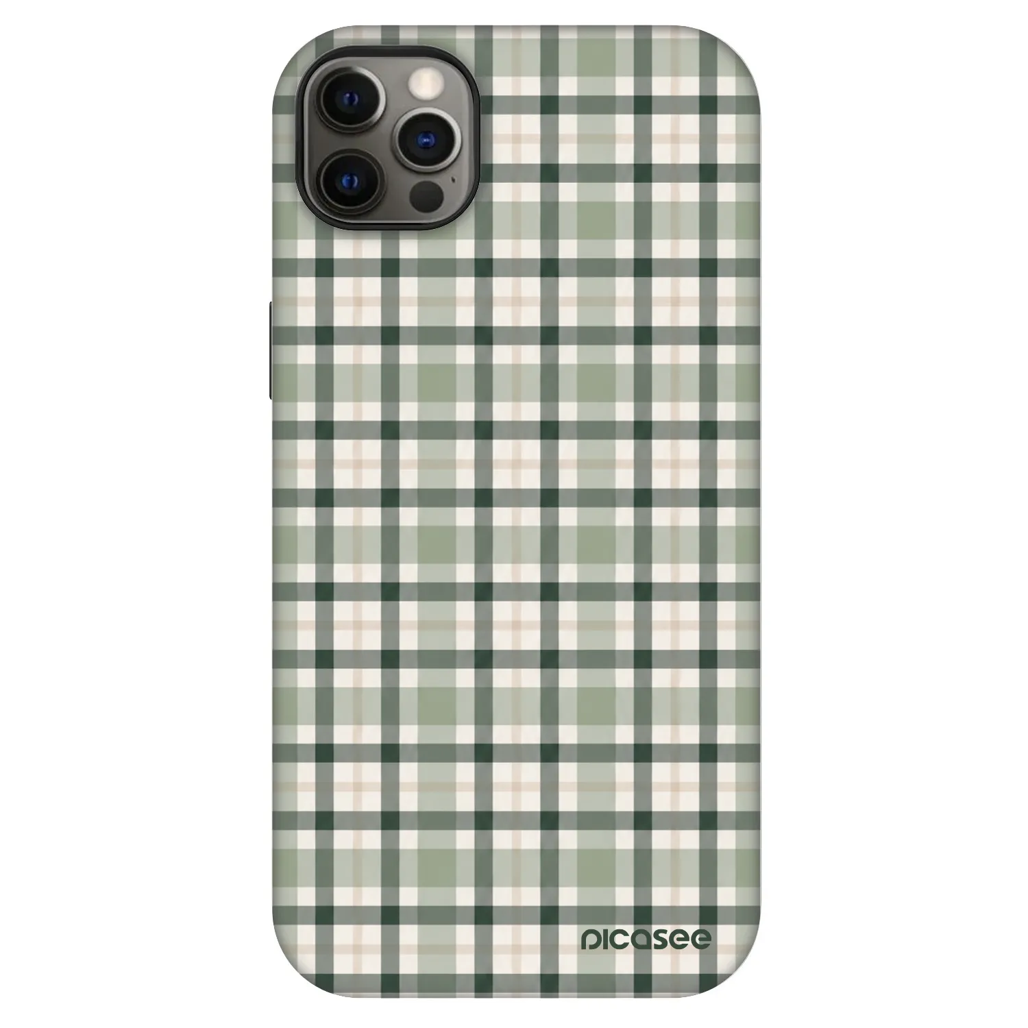 Picasee Fashion Case MagSafe για Apple iPhone 12 Pro Max - Sage Tartan