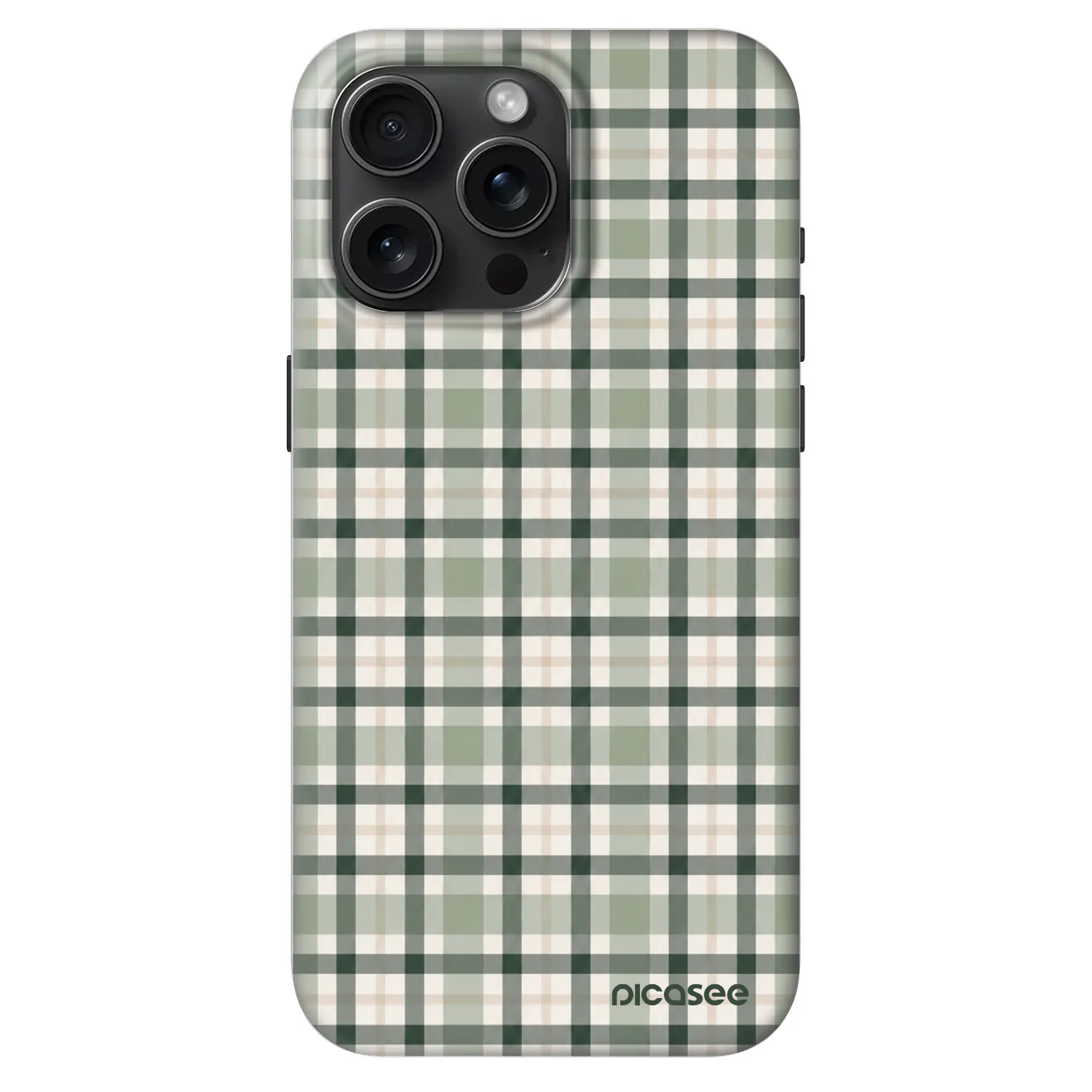 Picasee Fashion Case MagSafe για Apple iPhone 15 Pro Max - Sage Tartan