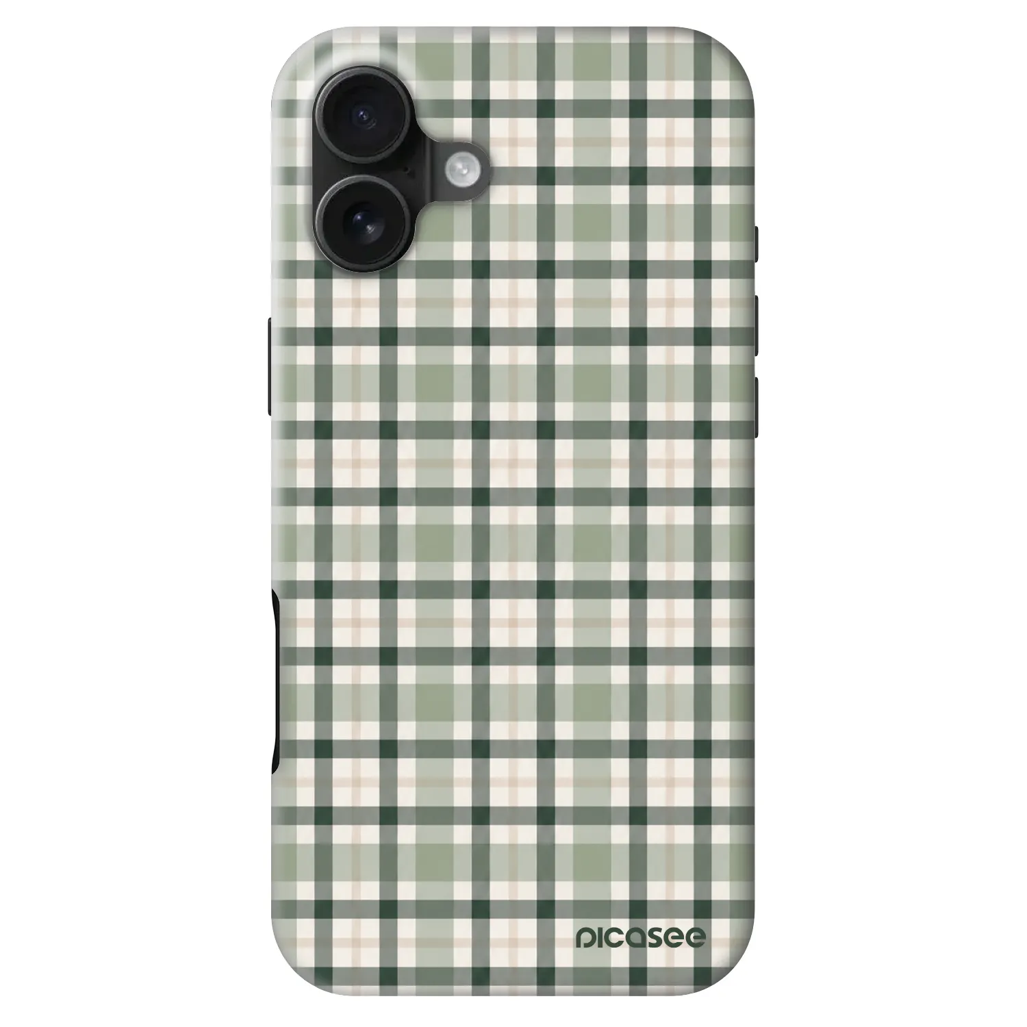 Picasee Fashion Case MagSafe για Apple iPhone 16 Plus - Sage Tartan