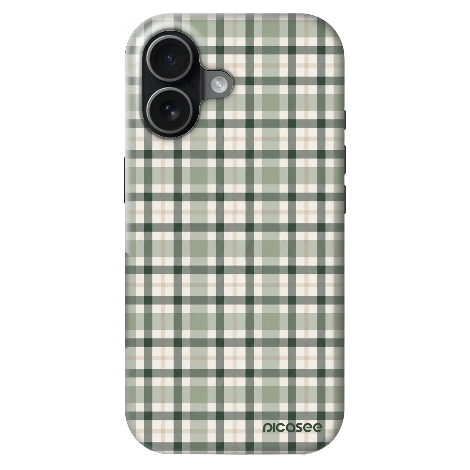 Picasee Fashion Case MagSafe για Apple iPhone 17 - Sage Tartan