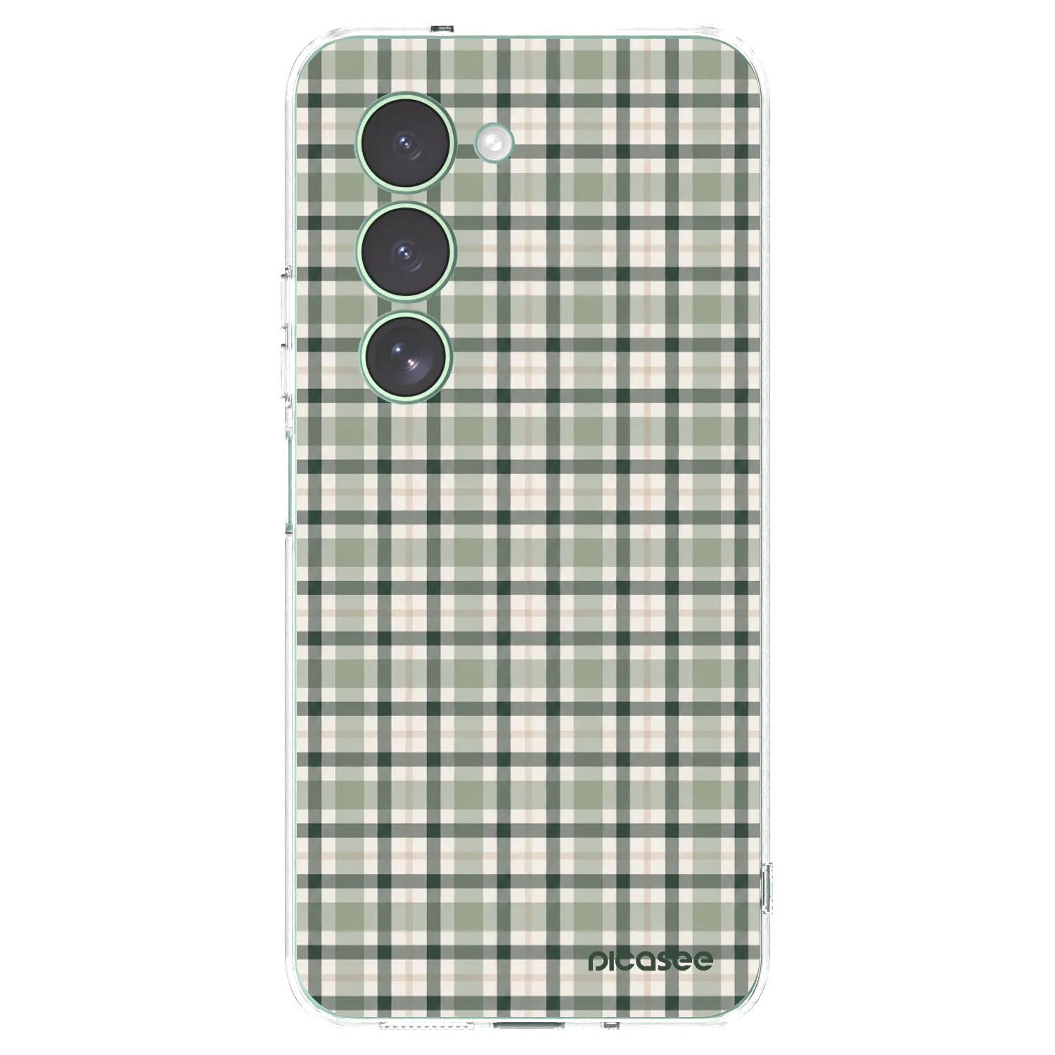Picasee διαφανής θήκη σιλικόνης Xiaomi Redmi 15 5G - Sage Tartan