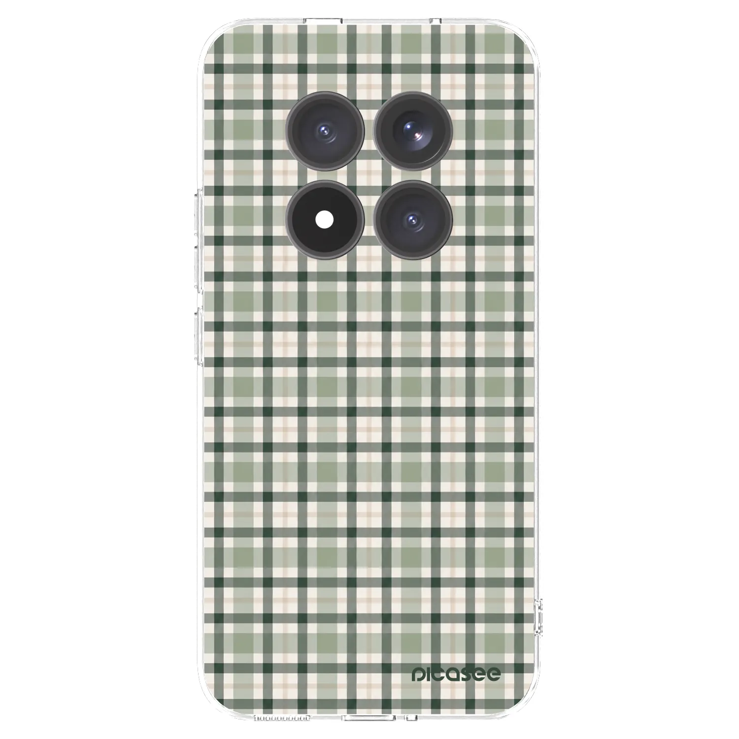 Picasee διαφανής θήκη σιλικόνης Xiaomi Redmi Note 15 Pro+ - Sage Tartan