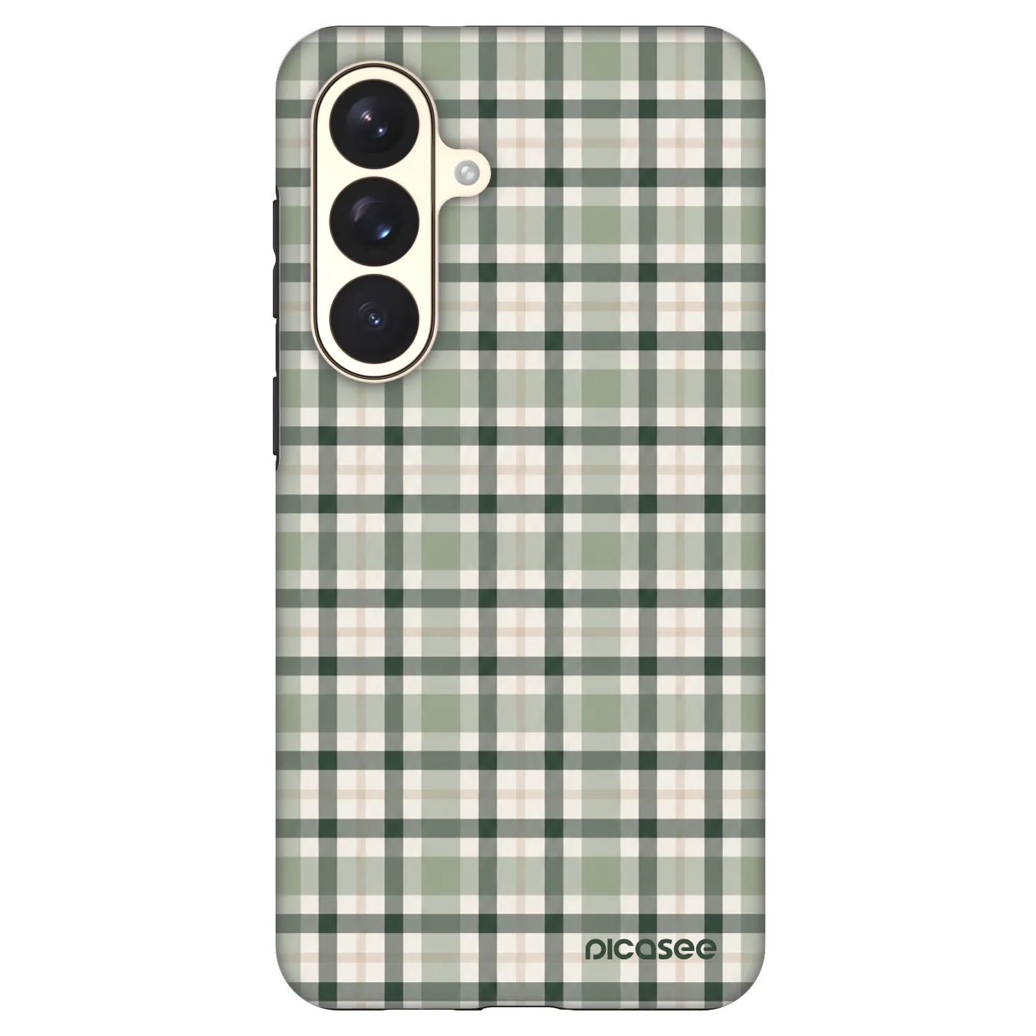 Picasee Fashion Case PowerShare pro Samsung Galaxy S26+ - Sage Tartan
