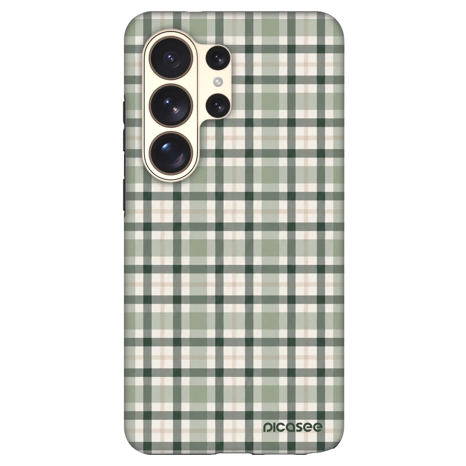 Picasee Fashion Case PowerShare pro Samsung Galaxy S26 Ultra - Sage Tartan