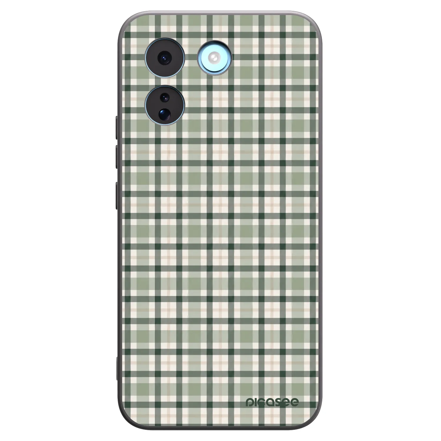 Picasee Μαύρη θήκη σιλικόνης για Xiaomi Redmi Note 17 Pro MAX 5G - Sage Tartan