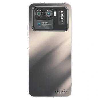 Picasee διαφανής θήκη σιλικόνης Xiaomi Mi 11 Ultra - Smoky Beige