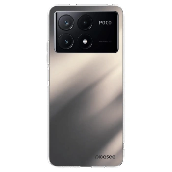 Picasee διαφανής θήκη σιλικόνης Xiaomi Poco X6 Pro - Smoky Beige