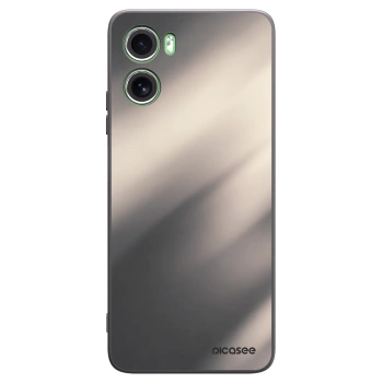 Picasee Μαύρη θήκη σιλικόνης για Motorola Moto G06 - Smoky Beige