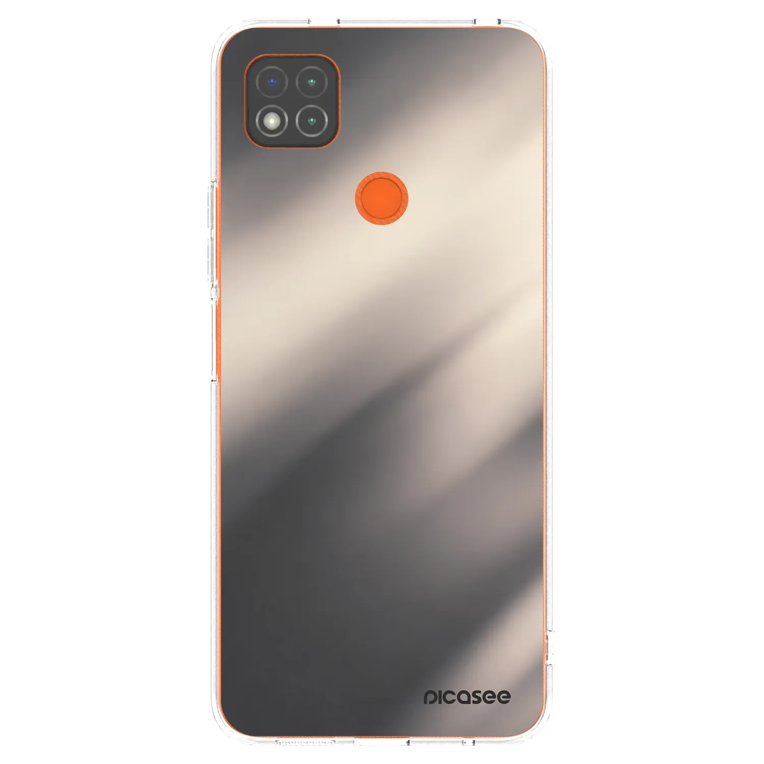 Picasee διαφανής θήκη σιλικόνης Xiaomi Redmi 9C - Smoky Beige