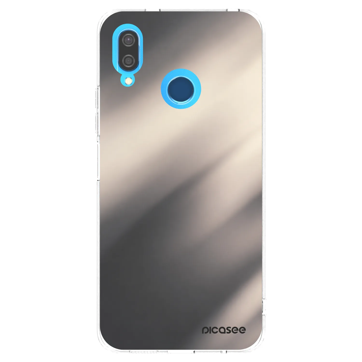 Picasee διαφανής θήκη σιλικόνης Huawei P20 Lite - Smoky Beige