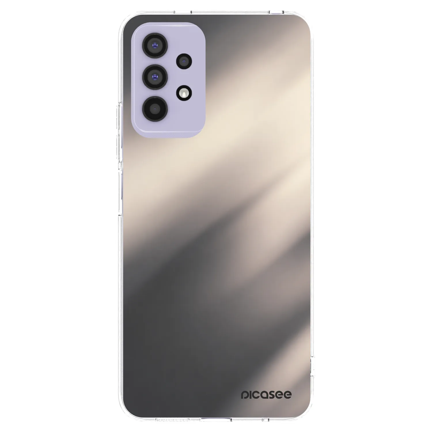 Picasee διαφανής θήκη σιλικόνης Samsung Galaxy A32 4G SM-A325F - Smoky Beige