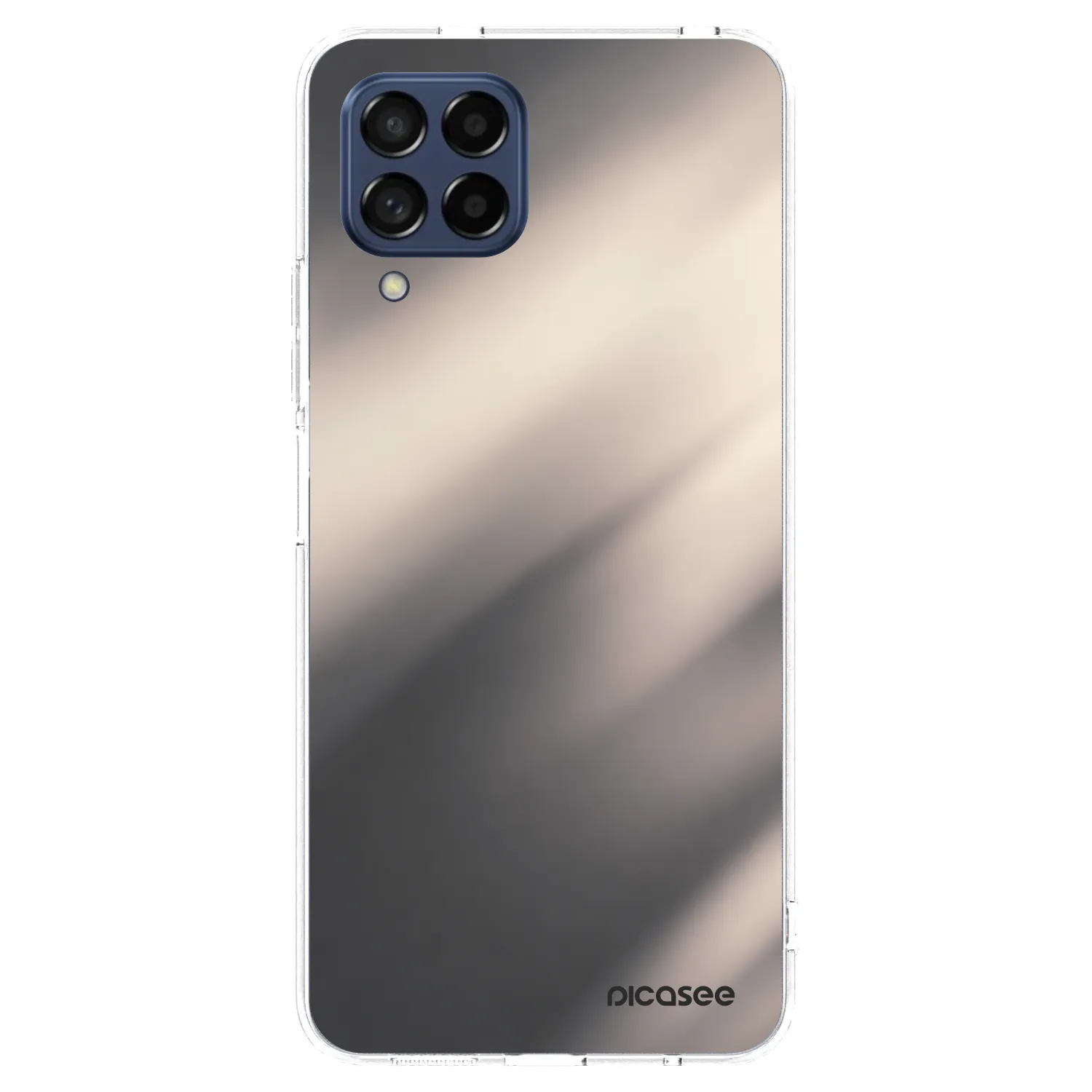 Picasee διαφανής θήκη σιλικόνης Samsung Galaxy M53 5G - Smoky Beige
