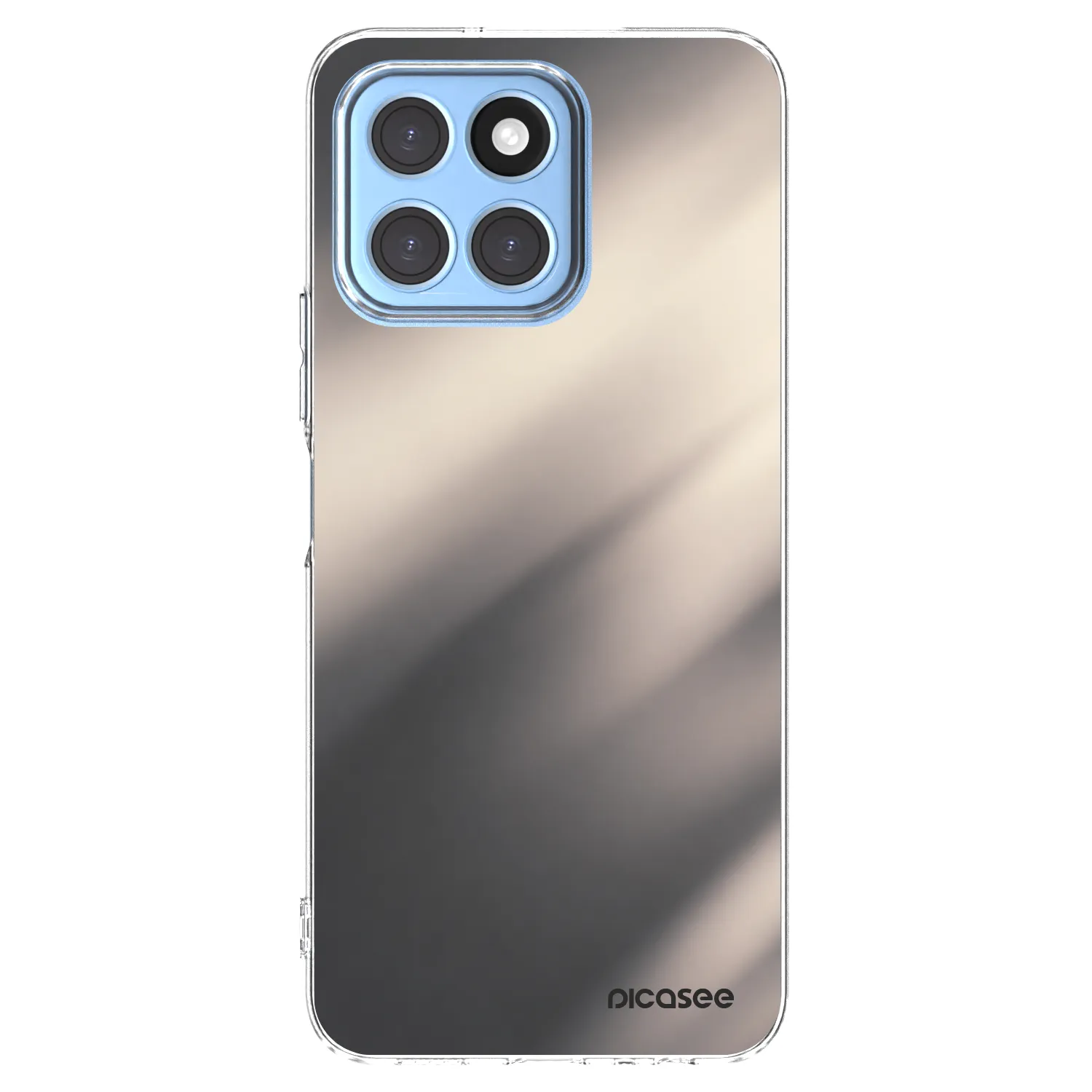 Picasee διαφανής θήκη σιλικόνης Honor X6 - Smoky Beige