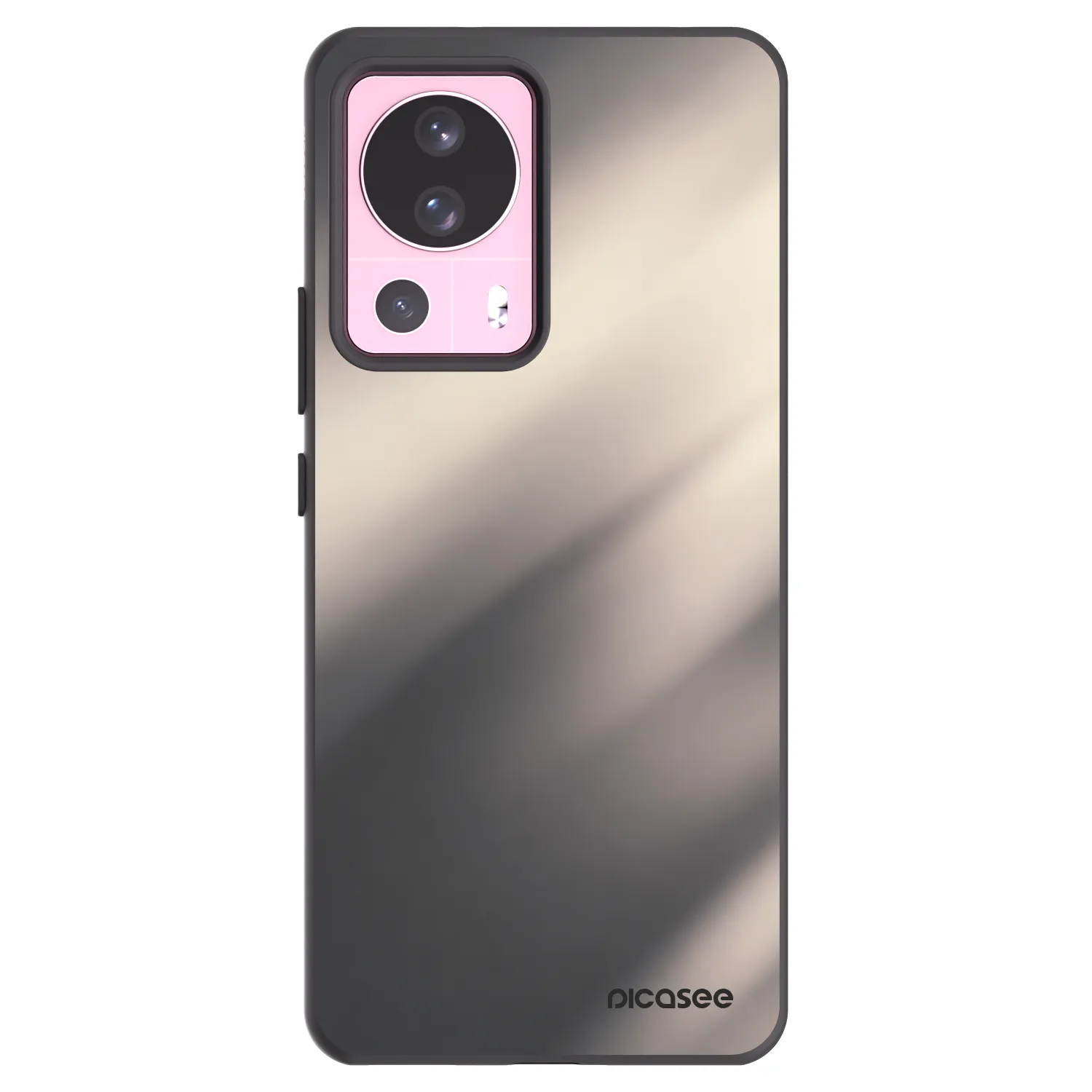 Picasee Μαύρη θήκη σιλικόνης για Xiaomi 13 Lite - Smoky Beige