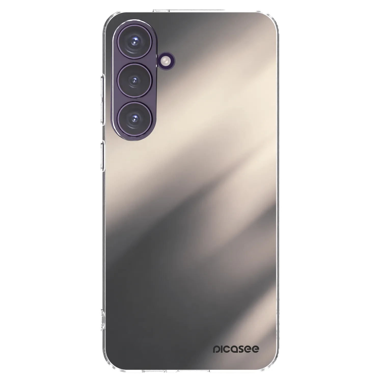 Picasee διαφανής θήκη σιλικόνης Samsung Galaxy S24+ S926B 5G - Smoky Beige