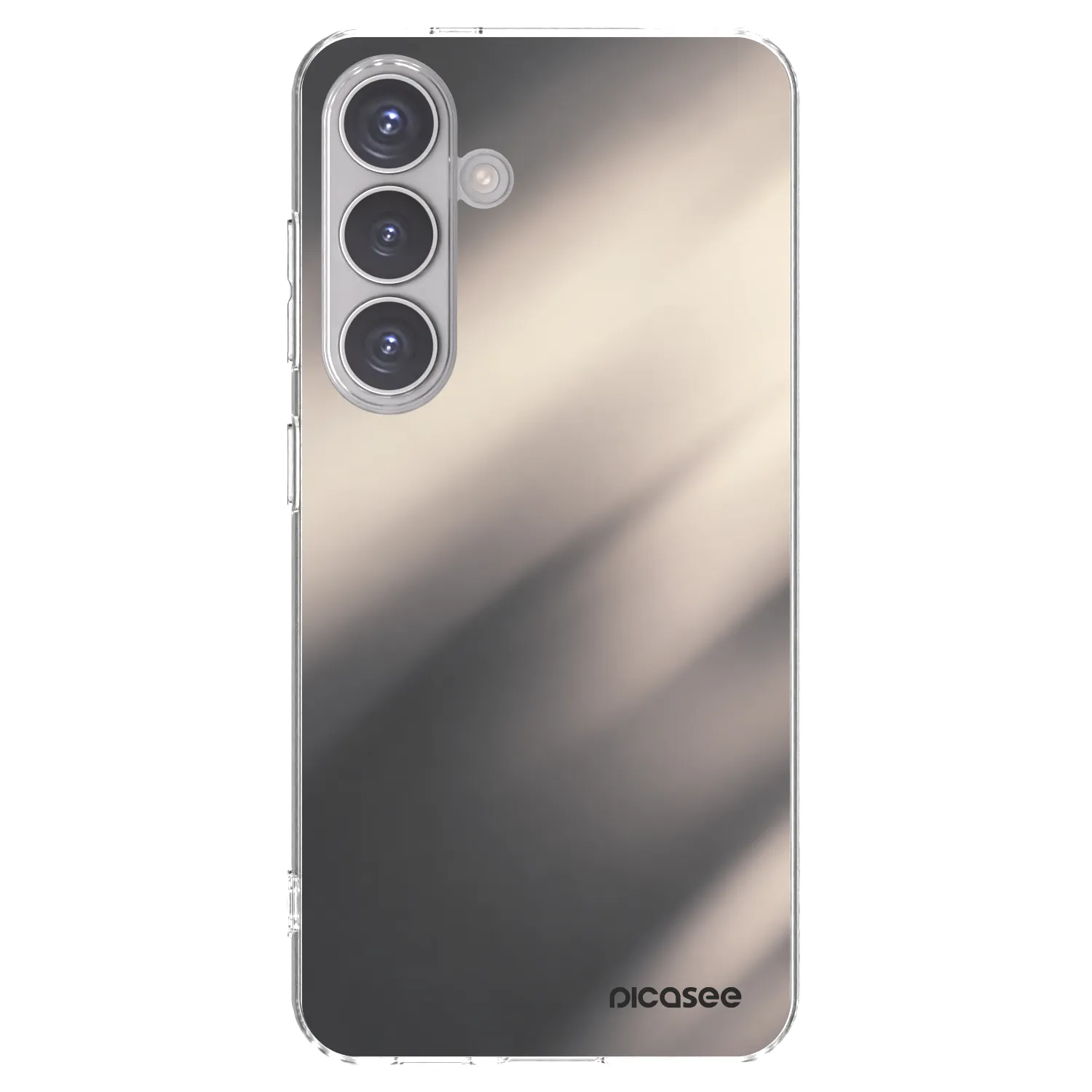 Picasee διαφανής θήκη σιλικόνης Samsung Galaxy S24 S921B 5G - Smoky Beige