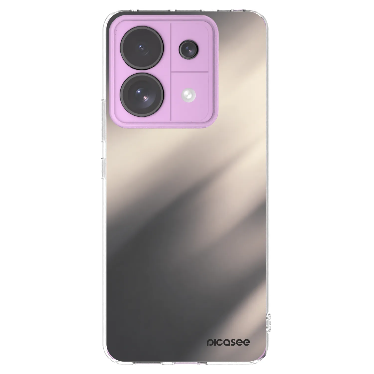 Picasee διαφανής θήκη σιλικόνης Xiaomi Redmi Note 13 Pro 5G - Smoky Beige
