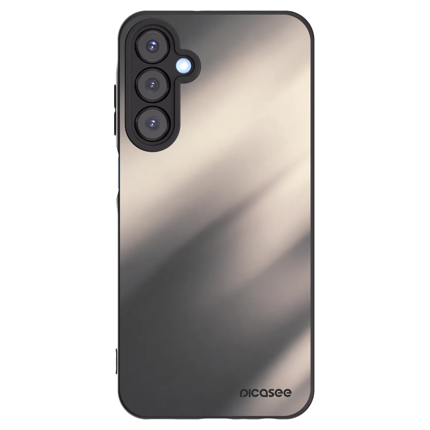 Picasee Μαύρη θήκη σιλικόνης για Samsung Galaxy A25 A256B 5G - Smoky Beige
