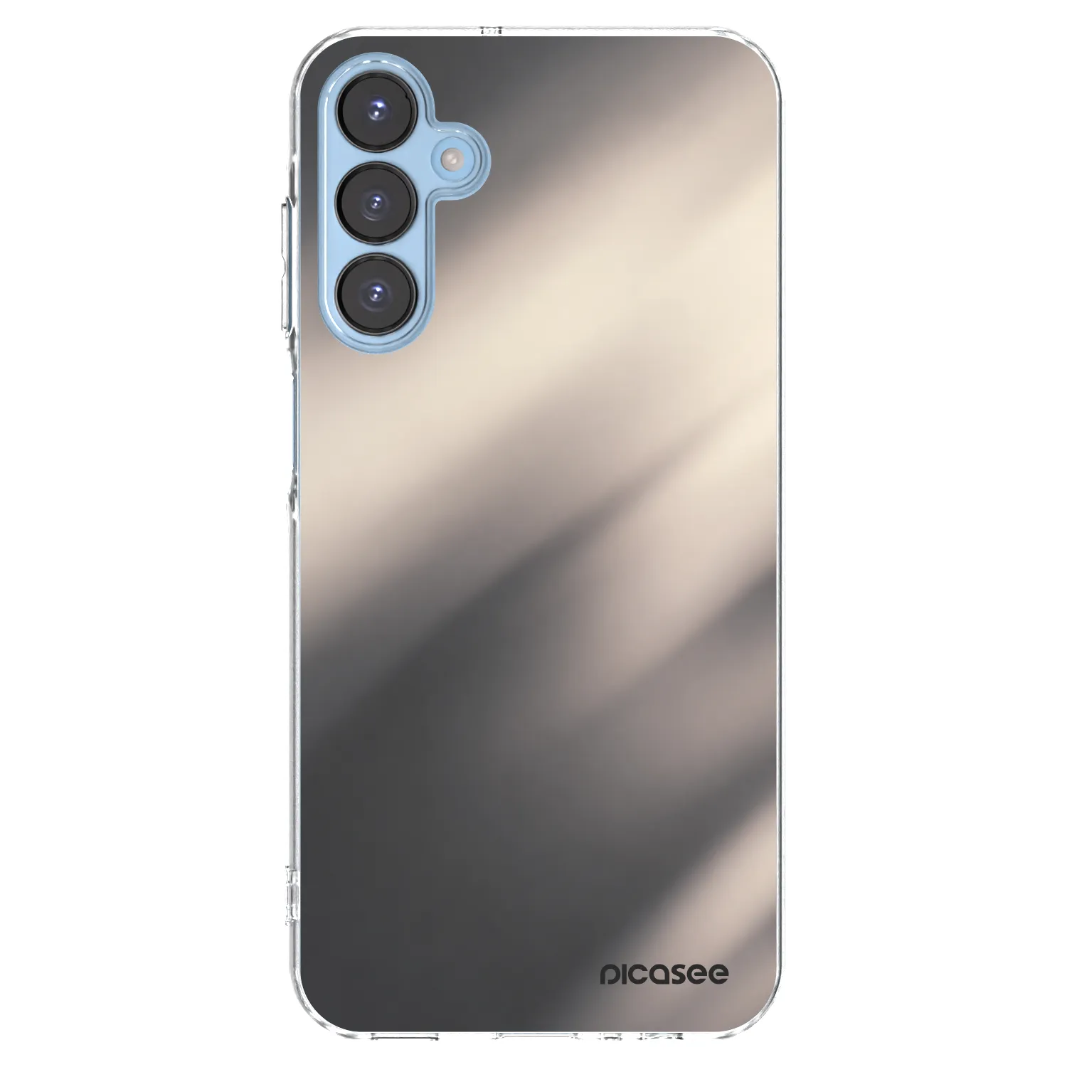 Picasee διαφανής θήκη σιλικόνης Samsung Galaxy A15 A156B 5G - Smoky Beige