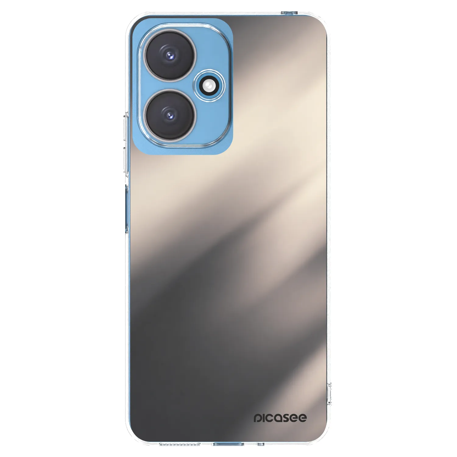 Picasee διαφανής θήκη σιλικόνης Xiaomi Redmi 13C 5G - Smoky Beige