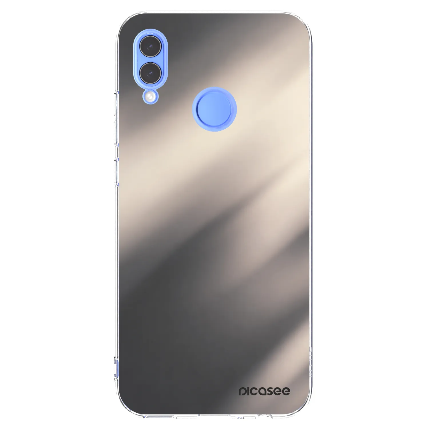 Picasee διαφανής θήκη σιλικόνης Honor 10 Lite - Smoky Beige