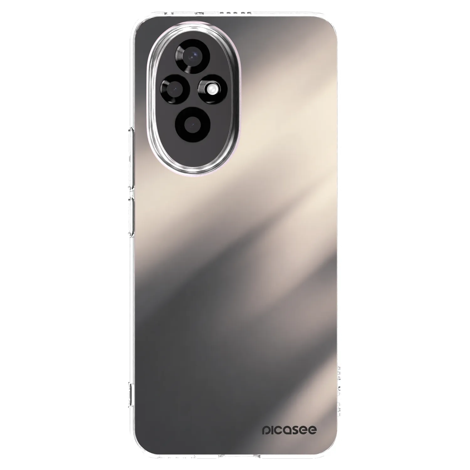 Picasee διαφανής θήκη σιλικόνης Honor 200 5G - Smoky Beige