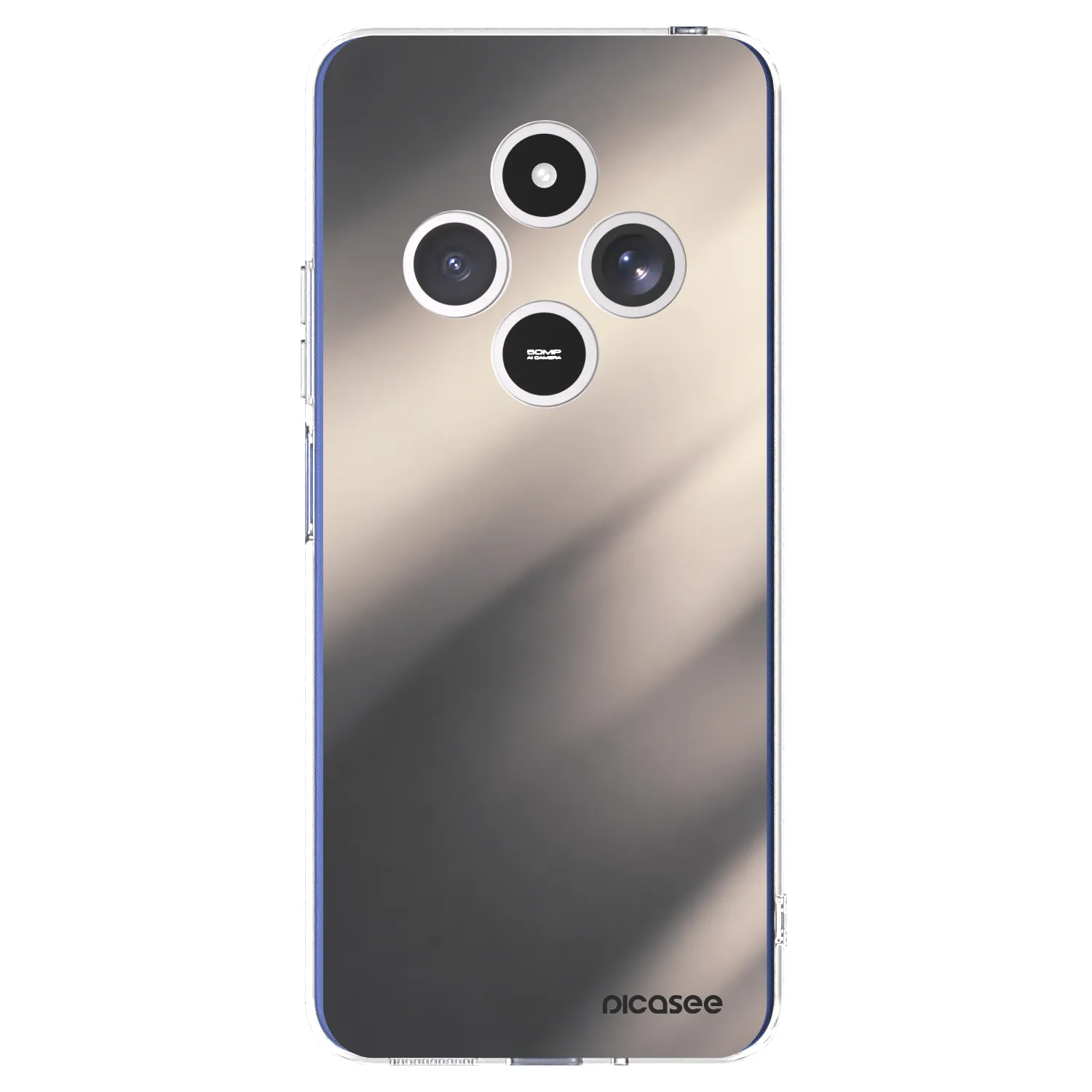Picasee διαφανής θήκη σιλικόνης Xiaomi Redmi 14C - Smoky Beige