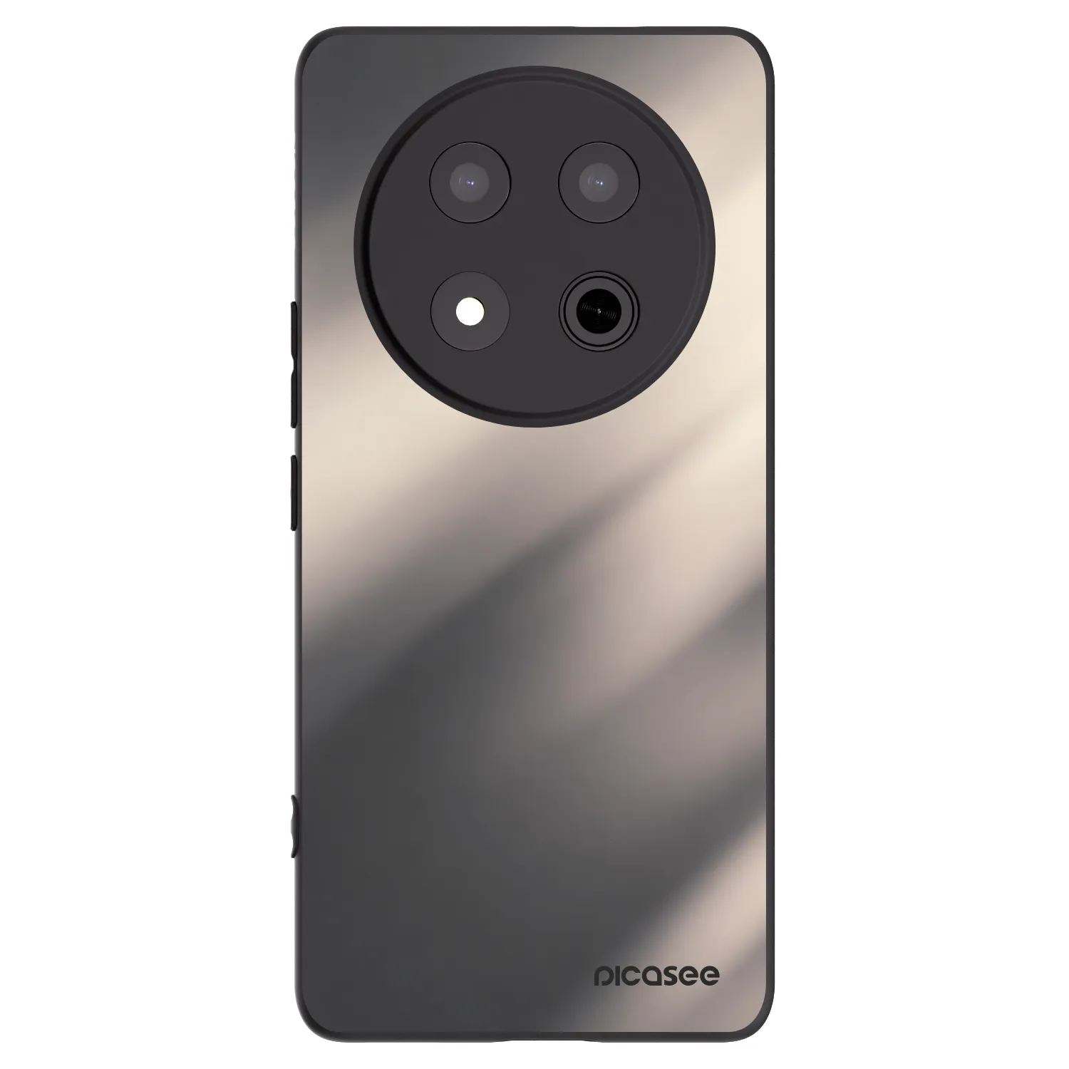 Picasee Μαύρη θήκη σιλικόνης για Honor Magic7 Lite 5G - Smoky Beige