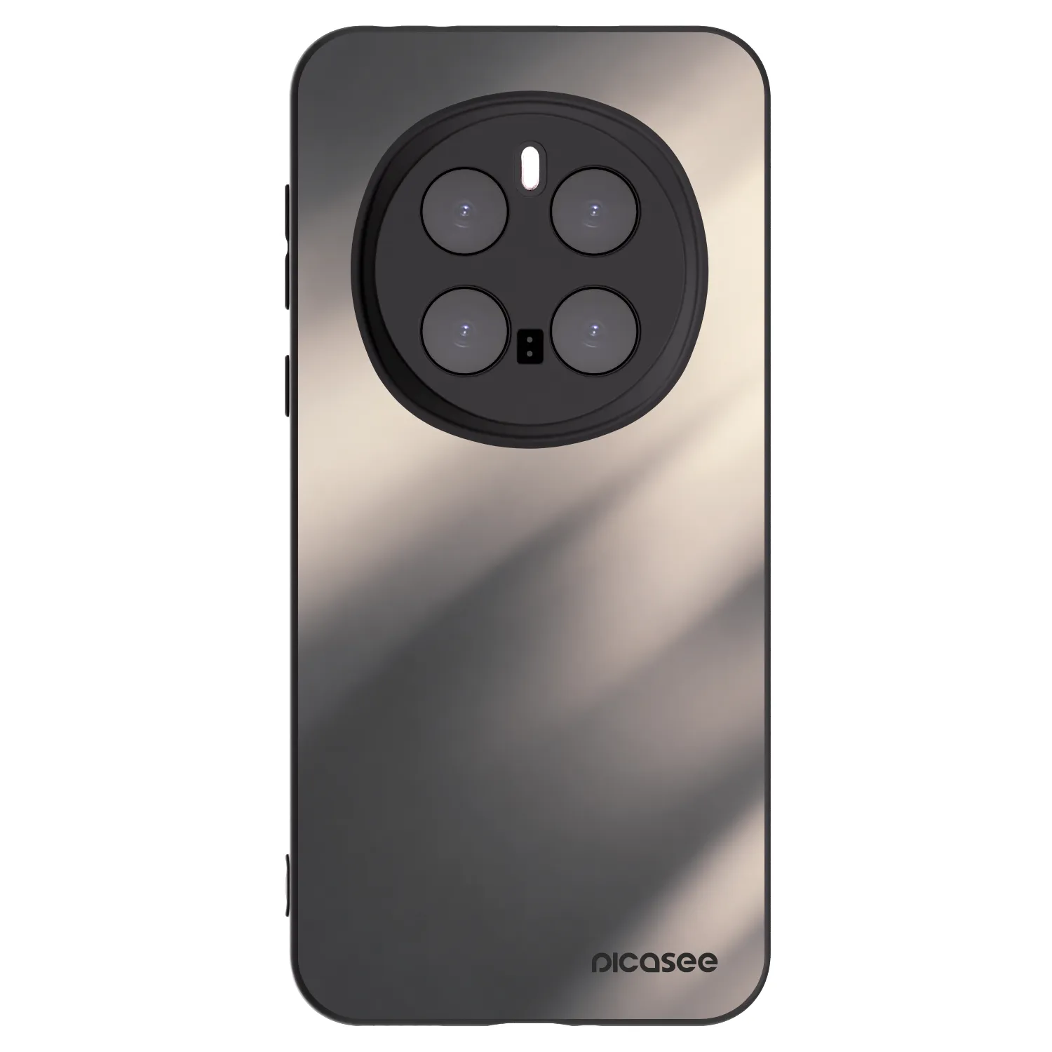 Picasee Μαύρη θήκη σιλικόνης για Honor Magic7 Pro 5G - Smoky Beige