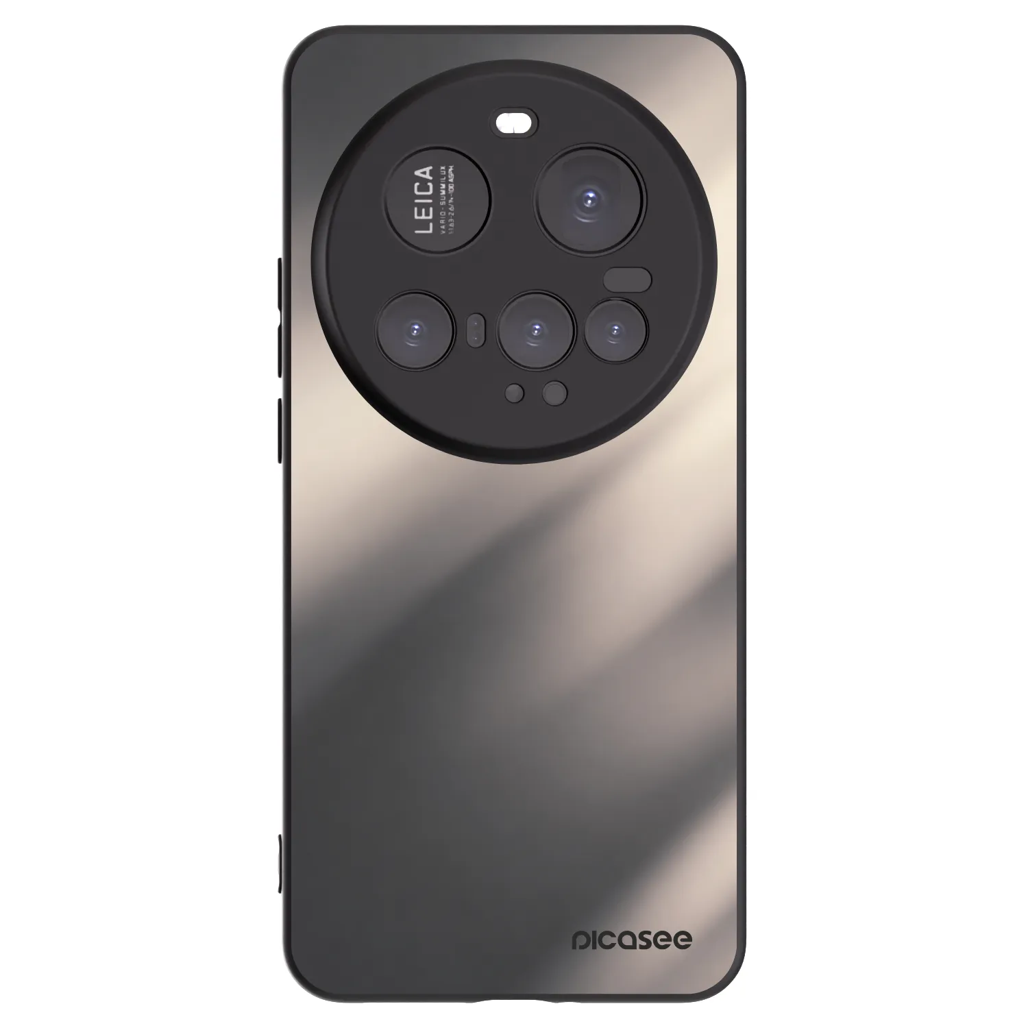 Picasee Μαύρη θήκη σιλικόνης για Xiaomi 15 Ultra - Smoky Beige
