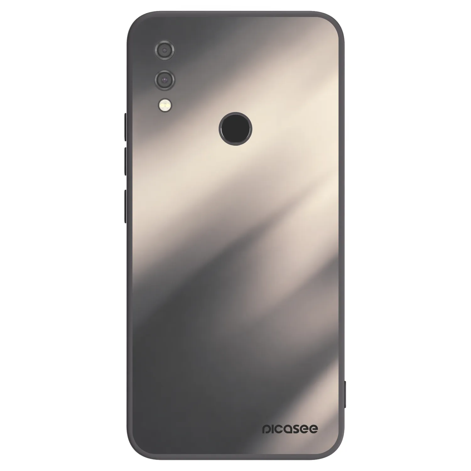 Picasee Μαύρη θήκη σιλικόνης για Xiaomi Redmi Note 7 - Smoky Beige