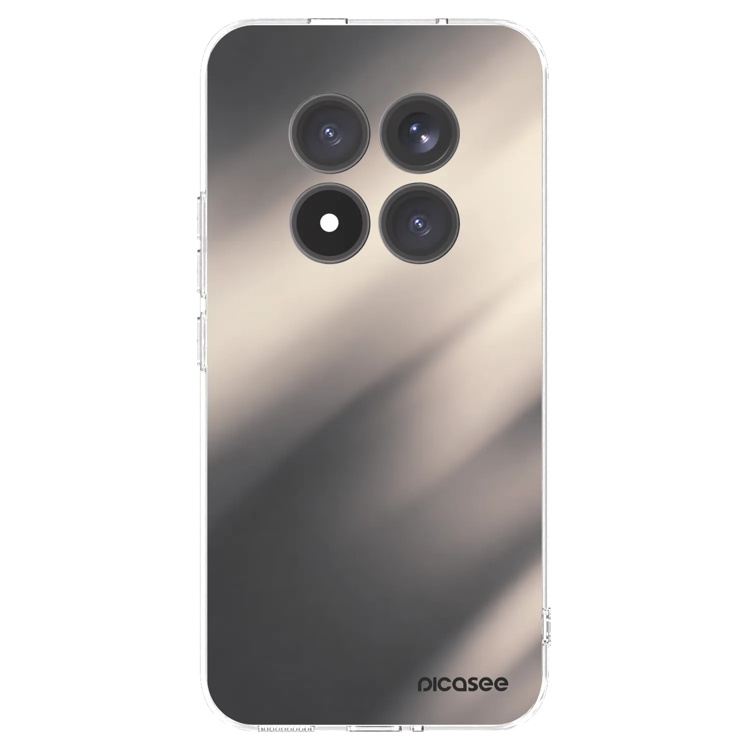 Picasee διαφανής θήκη σιλικόνης Xiaomi Redmi Note 15 Pro+ - Smoky Beige