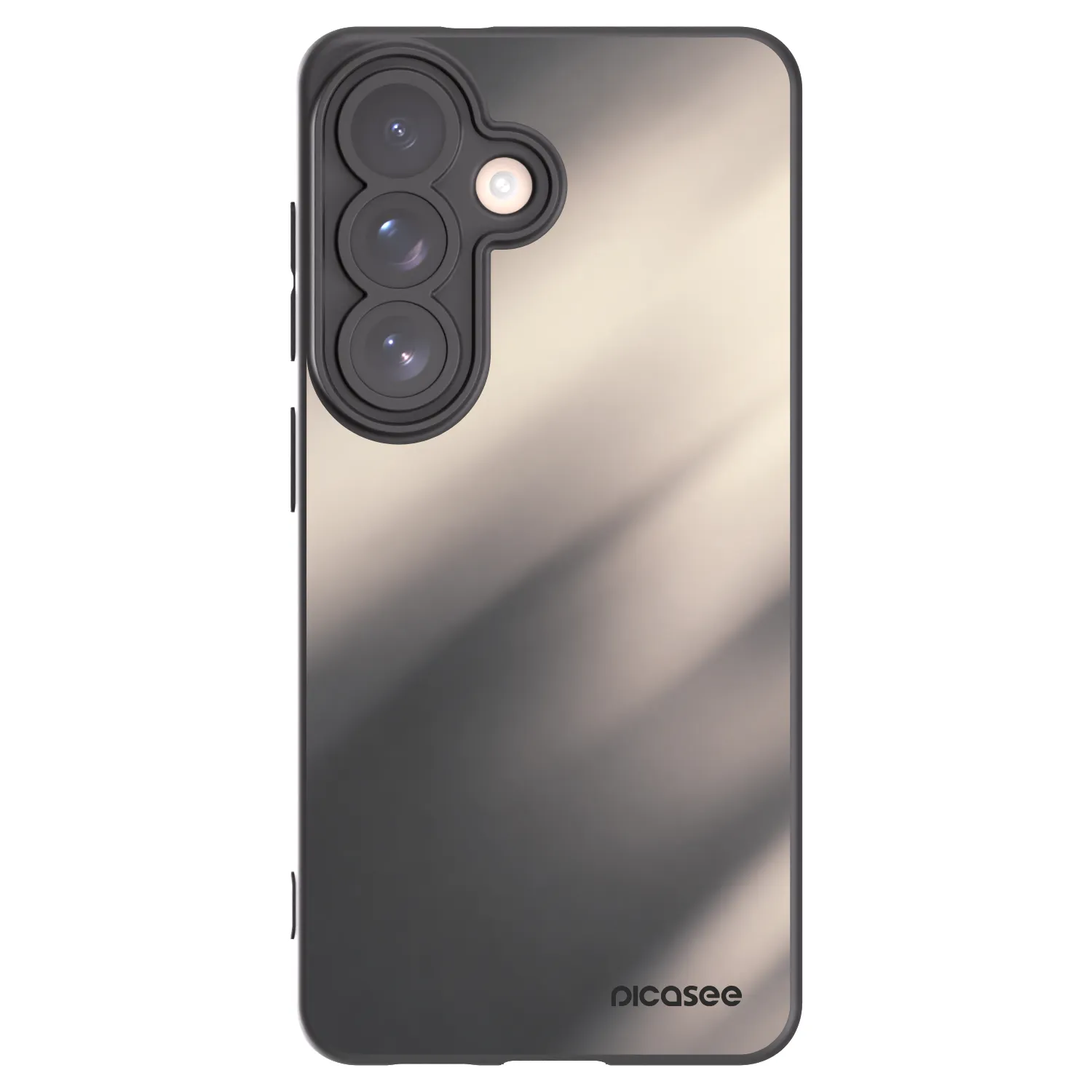 Picasee Μαύρη θήκη σιλικόνης για Samsung Galaxy S26 - Smoky Beige