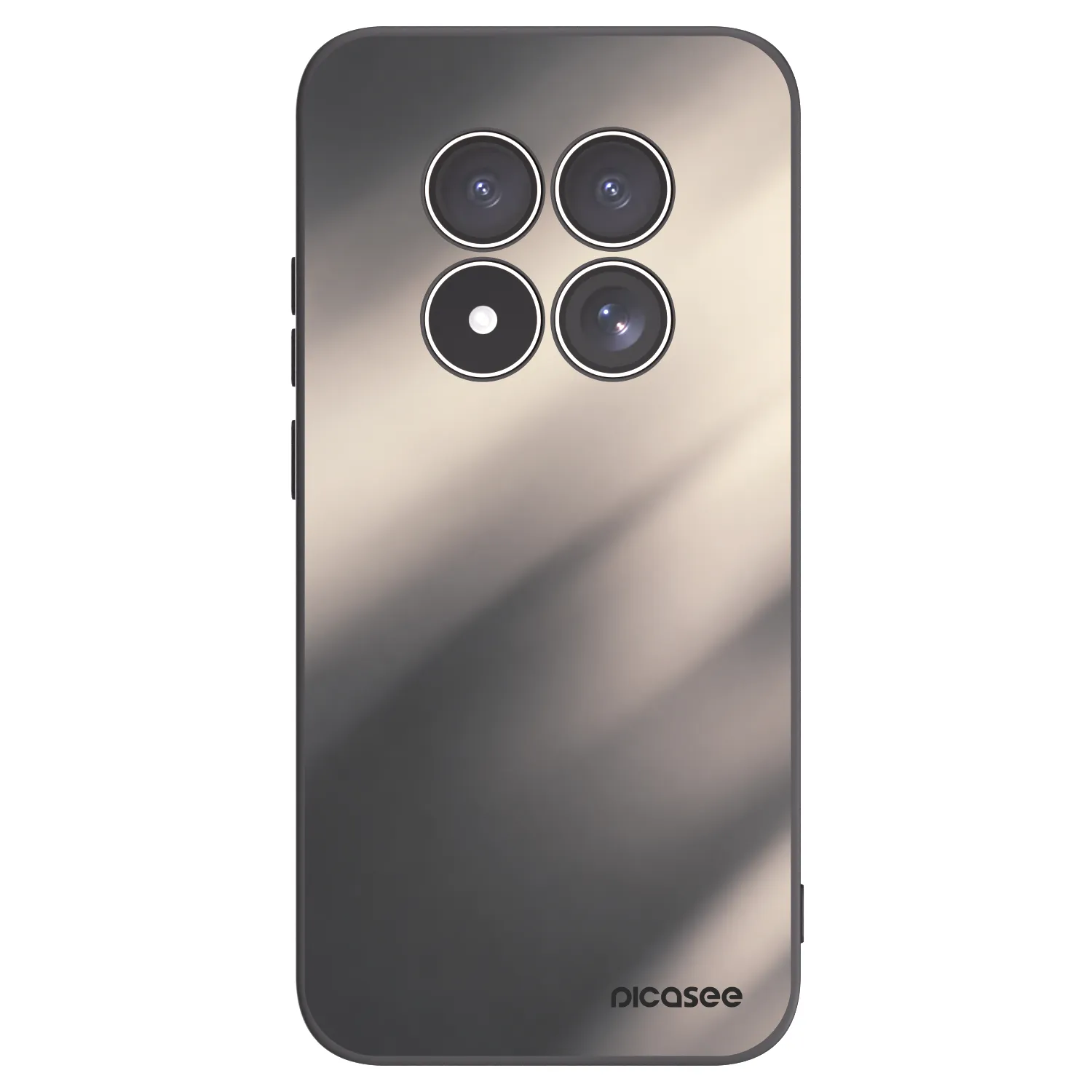 Picasee Μαύρη θήκη σιλικόνης για Xiaomi Redmi Note 15 Pro 5G - Smoky Beige