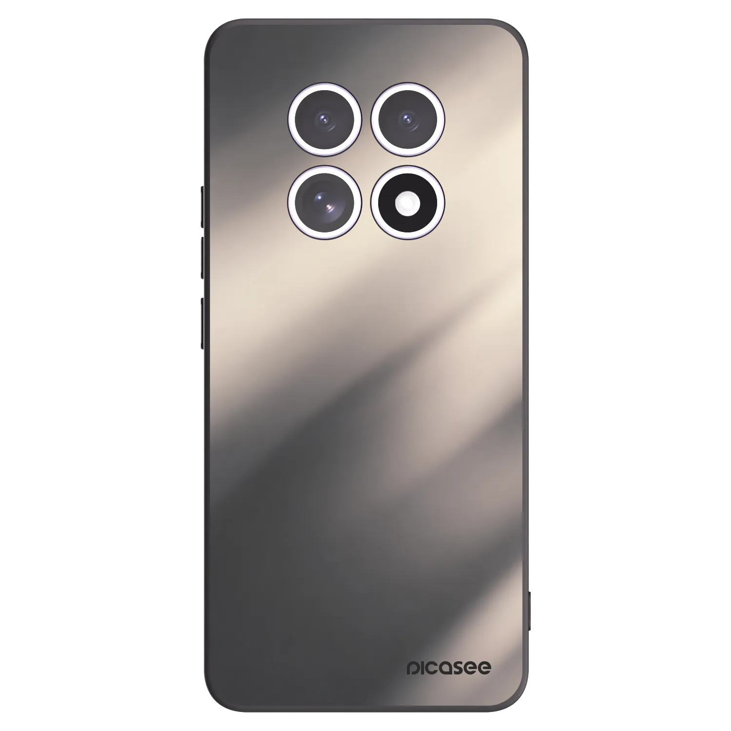 Picasee Μαύρη θήκη σιλικόνης για Xiaomi Redmi Note 15 5G - Smoky Beige