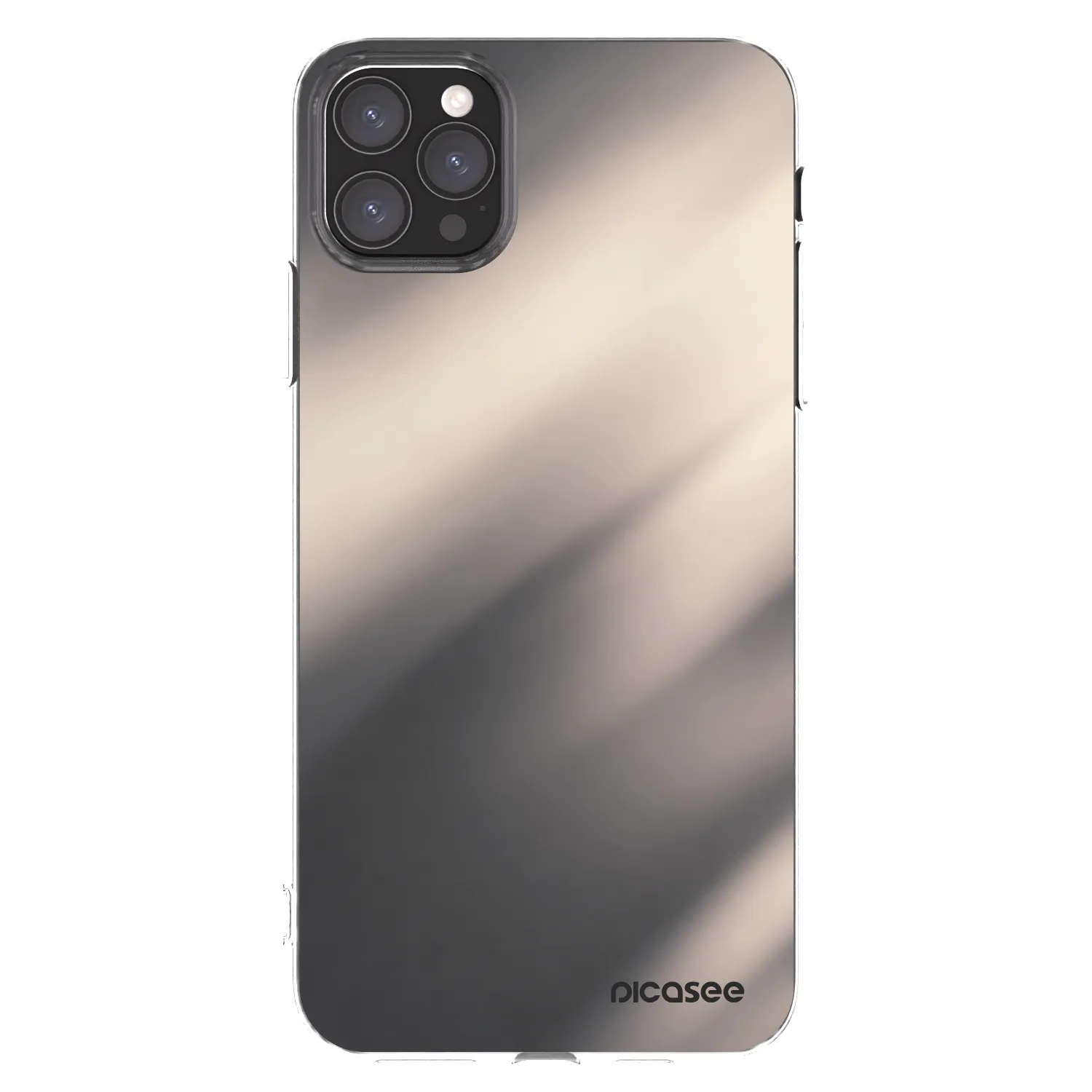 Picasee διαφανής θήκη σιλικόνης Apple iPhone 11 Pro Max - Smoky Beige