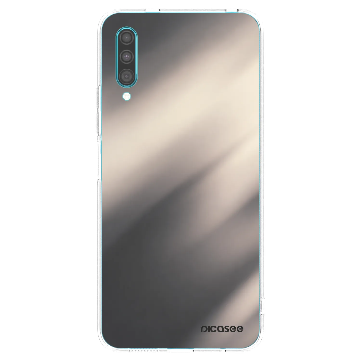 Picasee διαφανής θήκη σιλικόνης Samsung Galaxy A30s A307F - Smoky Beige