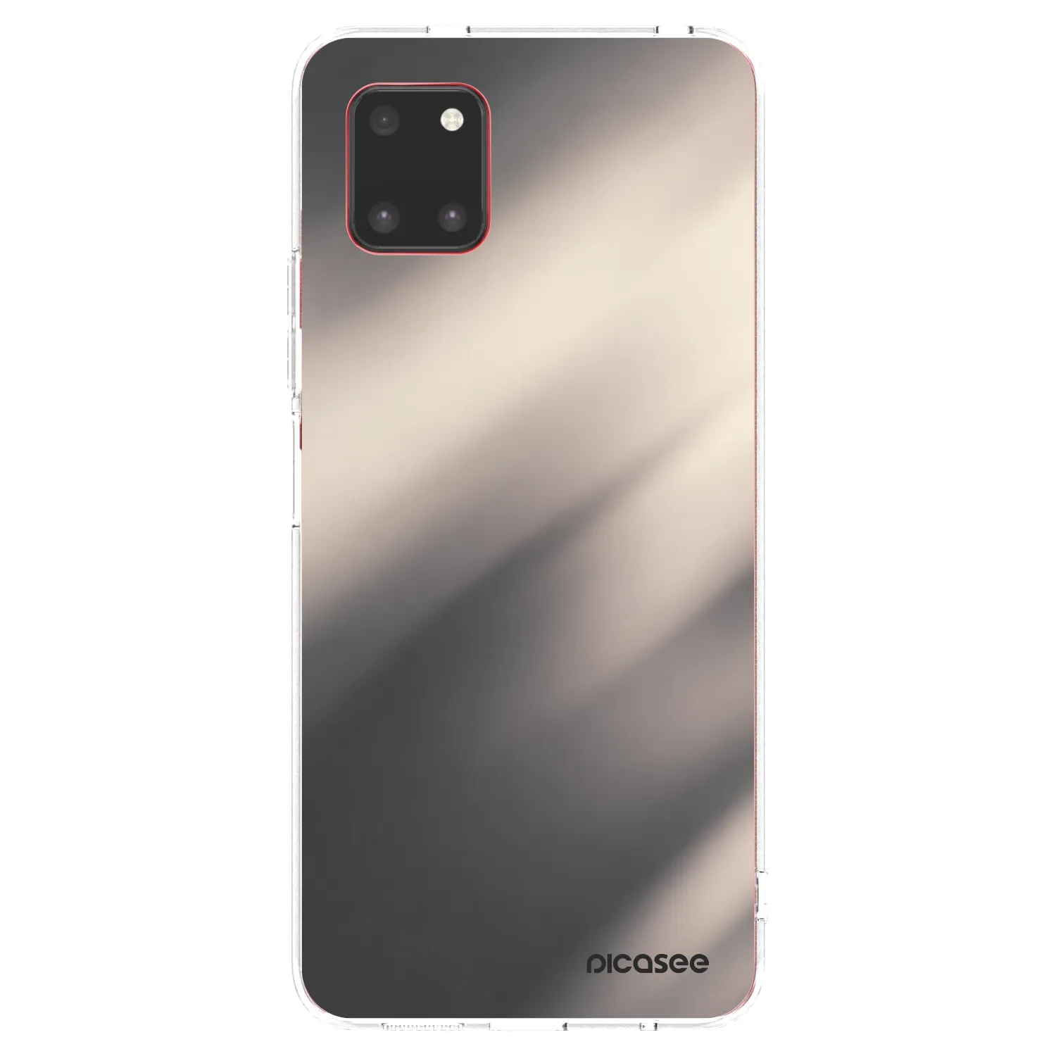 Picasee διαφανής θήκη σιλικόνης Samsung Galaxy Note 10 Lite N770F - Smoky Beige