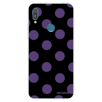 Picasee διαφανής θήκη σιλικόνης Huawei Y6 2019 - Big flickers