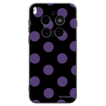 Picasee Μαύρη θήκη σιλικόνης για Vivo X300 Pro - Big flickers