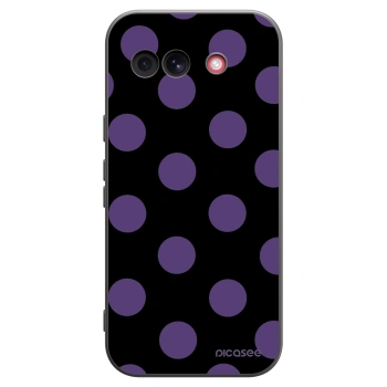 Picasee Μαύρη θήκη σιλικόνης για Google Pixel 10a - Big flickers
