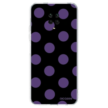 Picasee διαφανής θήκη σιλικόνης Xiaomi Redmi Note 9 Pro - Big flickers