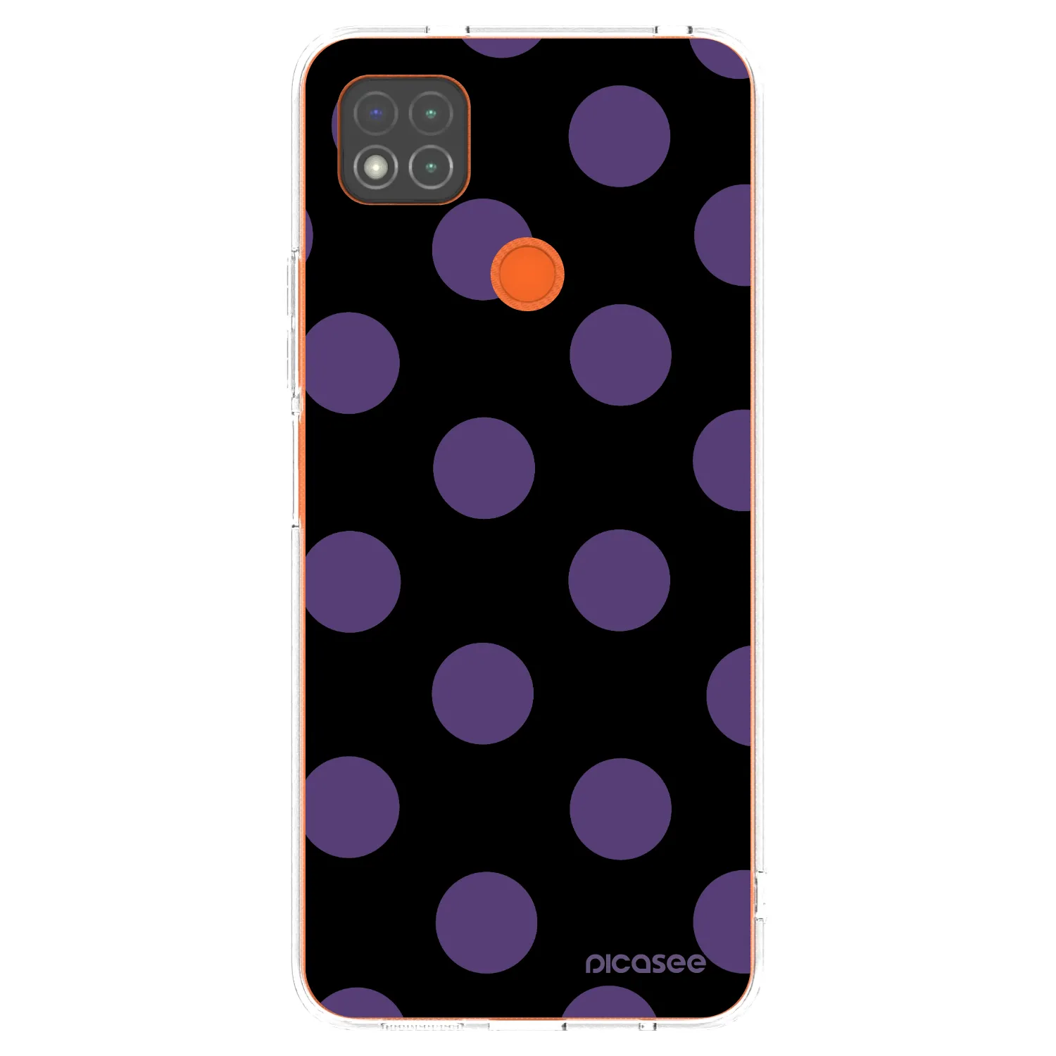 Picasee διαφανής θήκη σιλικόνης Xiaomi Redmi 9C - Big flickers