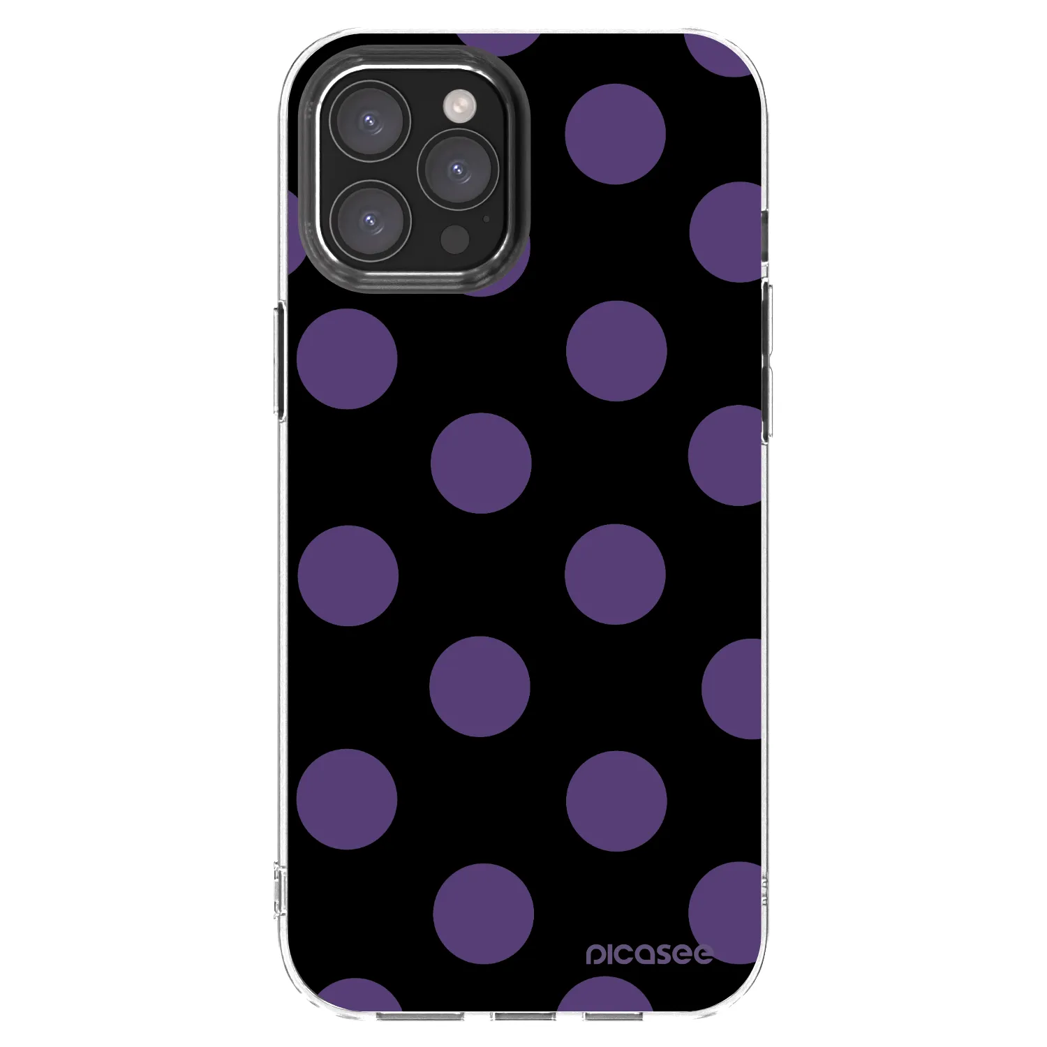 Picasee διαφανής θήκη σιλικόνης Apple iPhone 12 Pro Max - Big flickers