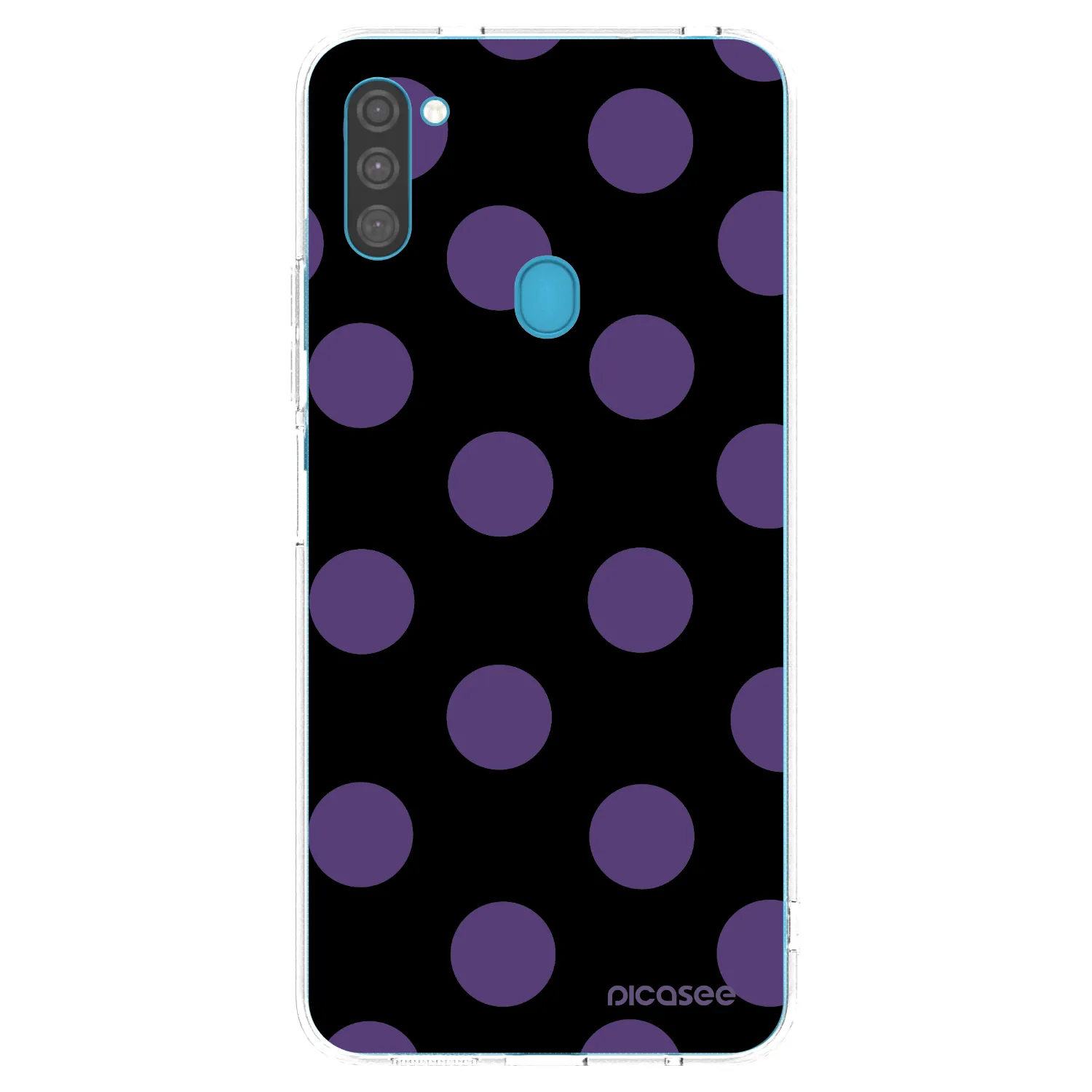 Picasee διαφανής θήκη σιλικόνης Samsung Galaxy M11 - Big flickers