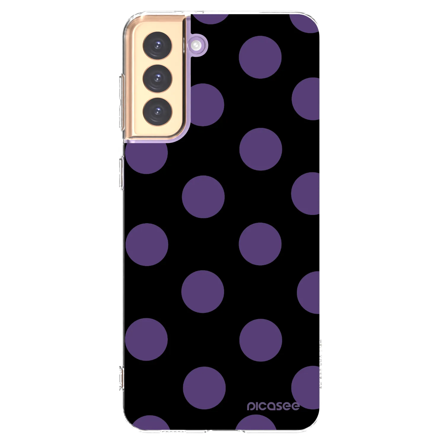 Picasee διαφανής θήκη σιλικόνης Samsung Galaxy S21+ 5G G996F - Big flickers