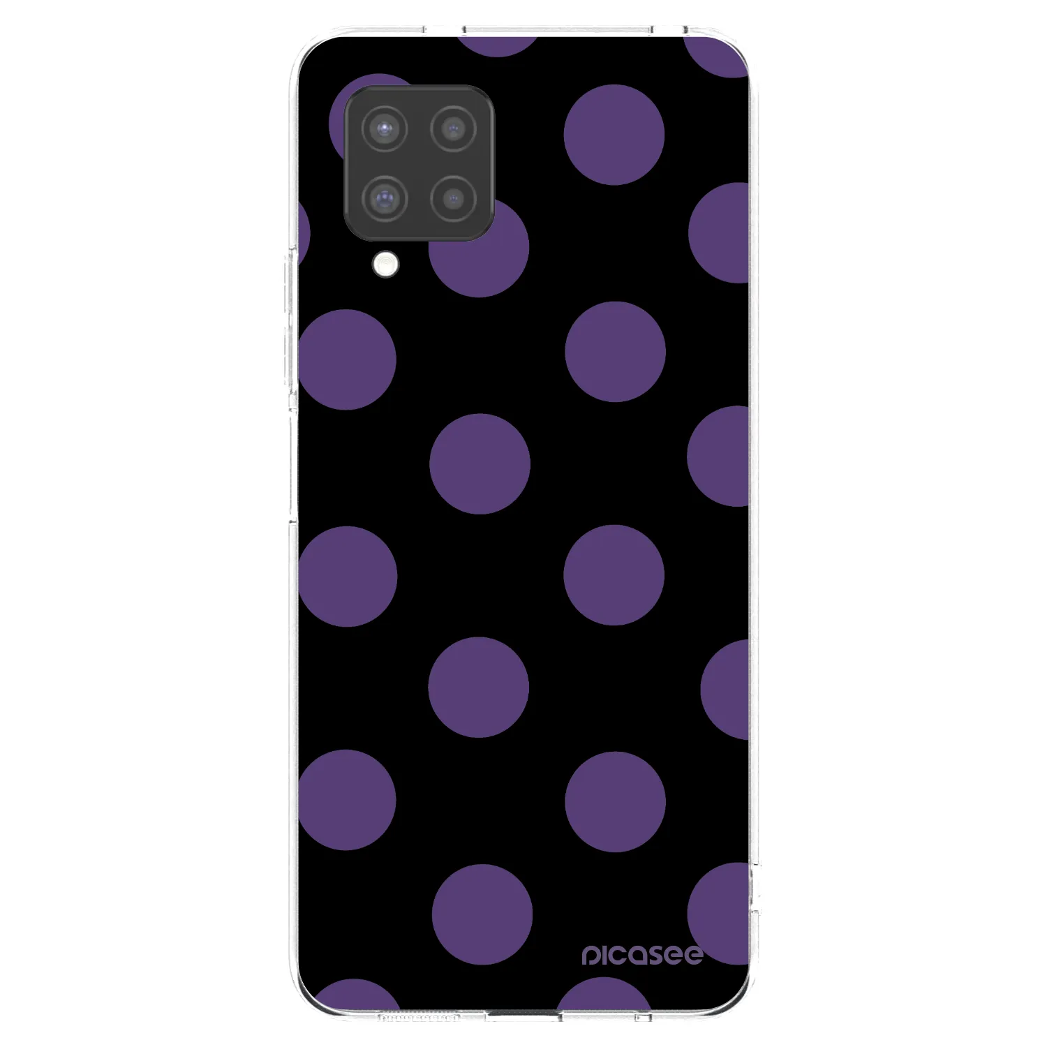 Picasee διαφανής θήκη σιλικόνης Samsung Galaxy A42 A426B - Big flickers