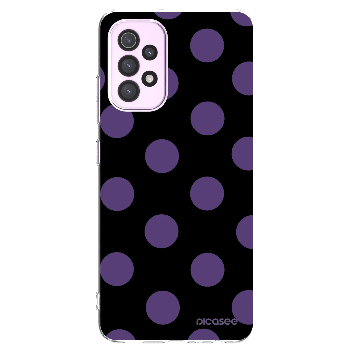 Picasee διαφανής θήκη σιλικόνης Samsung Galaxy A32 5G A326B - Big flickers