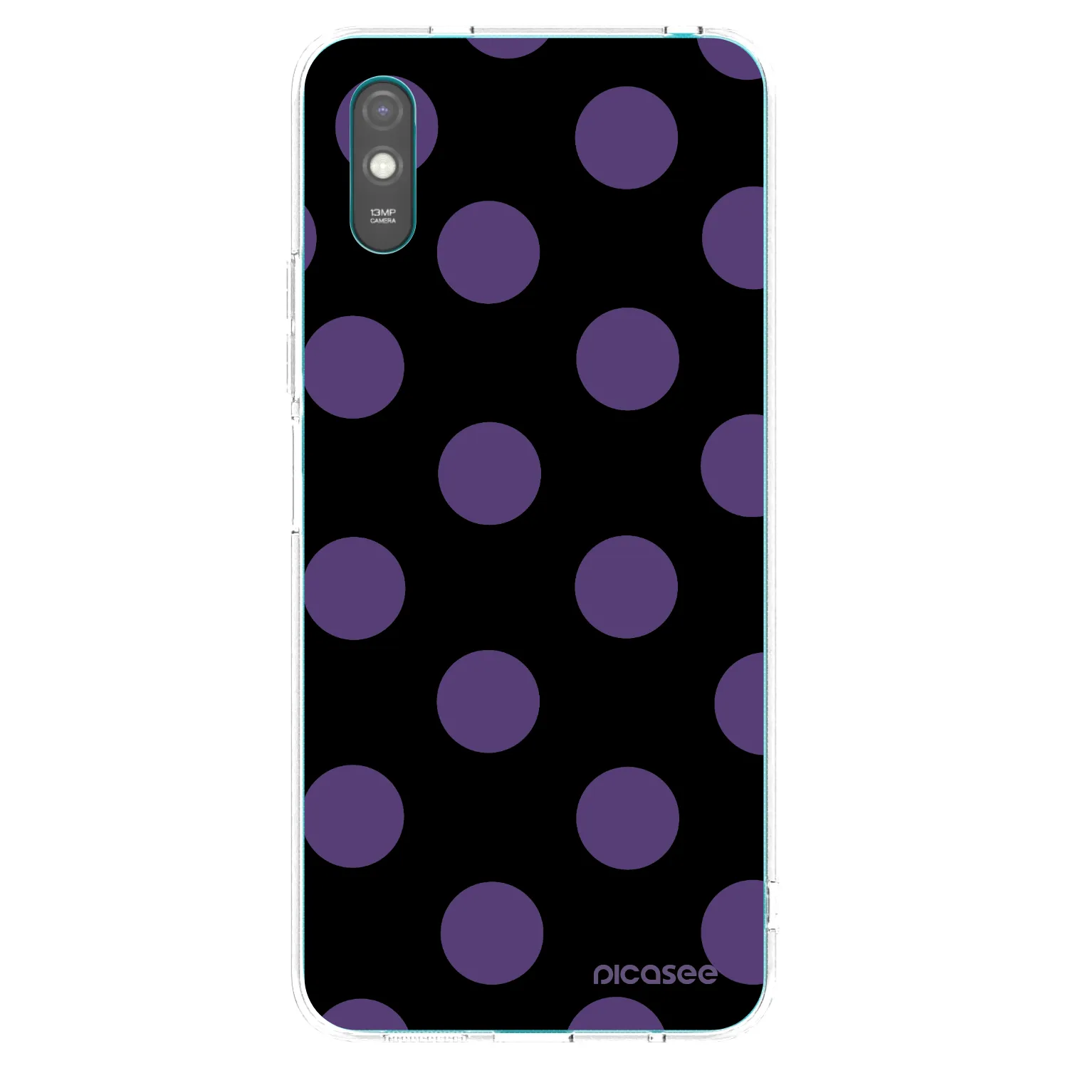 Picasee διαφανής θήκη σιλικόνης Xiaomi Redmi 9AT - Big flickers